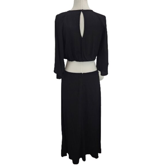 Reformation Benny Cutout Crepe Midi Dress - Picture 5 of 13